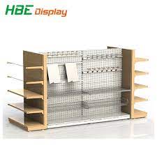 China High Level Grocery Shop Single Side Gondola Shelf Photos Pictures Made In China Com
