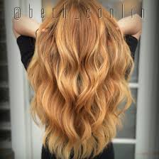 Strawberry Blonde Balayage Beth Conlin Hair Beth Conlin Erdbeerblond Balayage Haarfarben Haarfarben Ideen