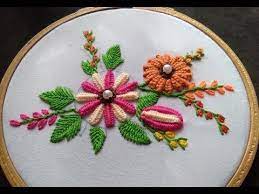 Embroidery software machine embroidery tutorials youtube youtube movies. Hand Embroidery Double Cast On Stitch For Beginners Flower Design Embroidery Youtube Embroidery Flowers Pattern Hand Embroidery Tutorial Hand Embroidery