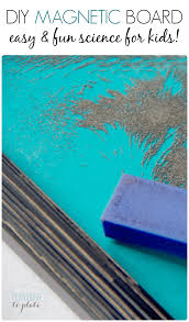 A few easy steps for the diy magnetic board: Diy Magnetic Board Playdough To Plato