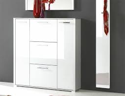 Schuhschrank Weiss In Hochglanz Optik Fur Den Modernen Flur Neueste Dekoration Modern Storage Cabinet Modern Hallway Hallway Furniture