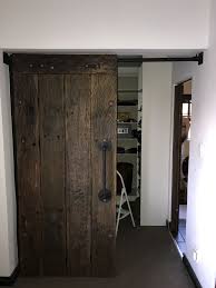 Basically, she purchased a barn door track and made it to where the screen door could easily be slid back and forth. Railway Sleeper Sliding Door Railway Sleepers Sliding Doors Sliding Barn Door