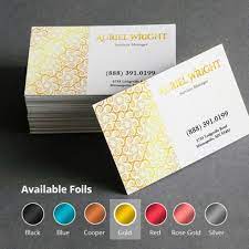 Buy premium plan get 2 free gifts. Custom Foil Business Cards Printing Metallic Cards With Spot Uv Printmagic