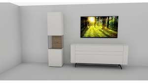 Design wohnwand gunstig weiss hangend commongrounddance org. Hulsta Gentis Wohnwand 980006 Mit Led Einbaustrahler Viele Designs Moglich