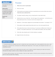 Image result for Whispered Voice Testing