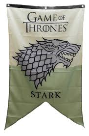 Estandarte Familia Stark Juego De Tronos 16 84 Tienda Friki Online