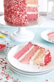 Helen goh's strawberries and cream cake, claire ptak's jam sheet, and jeremy lee's yoghurt, almond and honey cake. Pink Ombre Cake A Mummy Too