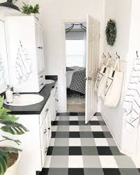 Black And White Buffalo Plaid Bathroom Decor Modern Farmhouse Bedroom Makeover Master Bedroom Buffalo Check Buffalo Pla Farmhouse Bathroom Decor Modern Farmhouse Bedroom Modern Farmhouse Master Bedroom