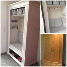 Upcycling Garderobe Selber Machen Bauernschrank Wohnung Badezimmer Dekoration