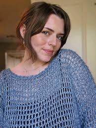 My First Crochet Mesh Top: Freehand Creation