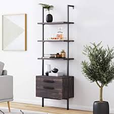 Bookcases with drawers conceal unsightly items like cleaning equipment and personal belongings like stationery that would look cluttered out in the open. Amazon Com Bookcase With Drawers