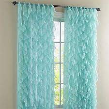 Disney's the little mermaid is a popular theme for both bedroom and bathroom décor. Chic Sheer Voile Vertical Ruffled Tier Window Curtain Single Panel 50 X 63 Ebay In 2021 Mermaid Room Decor Bedroom Diy Chic Bedroom