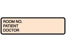 Clp 9 Patient Chart Identification Labels