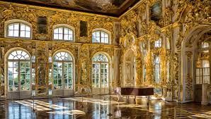 Katharinenpalast Ballsaal Ballsaal Sankt Petersburg Innenaufnahmen