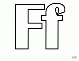 Coloring pages for kids by mr adron: Free Printable Letter F Coloring Pages Coloring Home