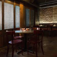 Two Penny By Sarah Ward Interiors Art Deco Chair Bar Design Restaurant Calgary Restaurants