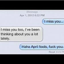 We love the first of april, and we're not foolin'! 19 April Fools Day Pranks You Can Easily Make Yourself Funny Texts Funny Text Messages April Fools