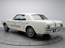 Image result for Pace Car White 1964 Mustang