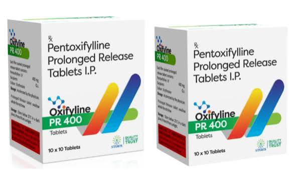 Pentoxifylline 400 mg Available In Oxifyline PR 400 Tablet: Limited Stock