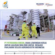 Pt petrokimia gresik saat ini membuka lowongan kerja terbaru pada bulan april 2020 untuk mencari calon pekerja yang siap ditempatkan di seluruh indonesia. Hai Sobatbumn Petrokimia Gresik Kementerian Bumn Facebook