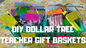 2 small themed gift or gift basket with gift card that aligns with teachers interests. Diy Teacher Appreciation Gift Basket Idea Budget Friendly Youtube