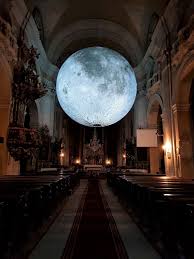 Allthingssoulful Museum Of The Moon In The Oldest Church In Cluj Napoca Artist Luke Jerram Cluj Napoca Old Church Old Things