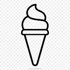 Ice cream was first contained in a cone during the 1800s, but it was popularized during the 1904 world's fair in st. Ice Cream Cones Drawing Clip Art Png 1000x1000px Ice Cream Cones Ausmalbild Black And White Coloring