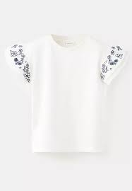 網上選購MANGO BABY 荷葉邊刺繡上衣2026 系列| ZALORA香港