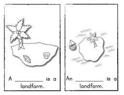 Emergent Reader Book 2 Landforms Kindergarten Social Studies Kindergarten Social Studies Social Studies Curriculum Teaching Social Studies