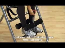 The stamina inline inversion chair lets you use your own body weight to help decompress, as well as lengthen and strengthen, the spine. Stamina Seated Inversion Therapy System 55 1541 Fitness Direct Youtube