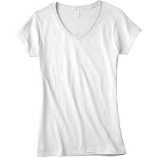 Gildan Short Sleeve Missy V Neck T Shirt