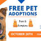 Pups & Pumpkins Adoption Event event image