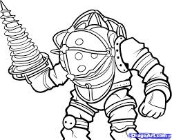 Bioshock Infinite Clash In The Clouds Achievements Bioshock Big Daddy Drawing Google Search Bioshock Big Daddy Drawings
