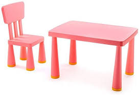 Shurndgao Indoor And Outdoor Children S Plastic Tables And Chairs For Children Plastic Tables In 2020 Childrens Desk And Chair Kids Furniture Sets Desk And Chair Set