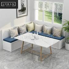 Dining table with two benches. Bethel Scandinavian Dining Storage Bench Furniture Home Living Furniture Tables Sets On Carousell