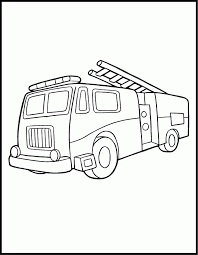 Young kids will enjoy the simple coloring pages and older kids can make their own creations. Free Fire Truck Coloring Pages Coloring Home