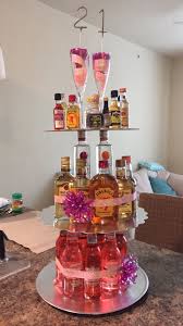 21st Birthday Cake Liquor Bottle Liquor Cake For A Boozy 21st Birthday Liquor Cake 21st Birthday 21st Birthday Gifts
