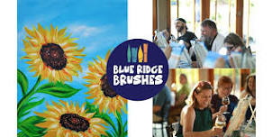 Paint + Sip: "Sunflowery Day" at the Virginia Wine Collective