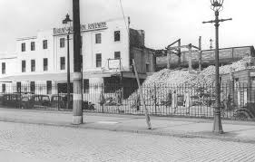 The station is served by west midlands trains and chiltern railways. Leamington Spa Station View From Old Warwick Road Of The Station During The Rebuilding Of The Main Station Building Circa 1938