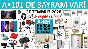 A101 30 Temmuz 2020 Bu Persembe A101 De Bayram Var Youtube