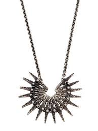 Silver Stingray Goddess Necklace By Lauren Wolf Jewelry At Gilt Goddess Necklace Wolf Jewelry Necklace