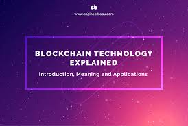 A blockchain is a digital database for storing information. Blockchain Technology Explained Introduction Meaning And Applications Hacker Noon