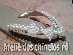 Resultado de imagem para havaianas com perola