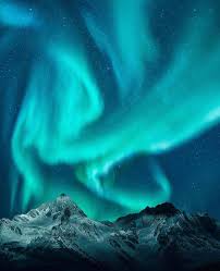 Beautiful Northern Lights Over Norway Northern Lights Northern Lights Norway Beautiful Scenery Pictures