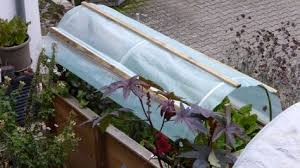 Vom Hochbeet Zum Mini Gewachshaus Dach Selber Bauen Hochbeet Garten Gewachshaus Hochbeet Selber Bauen