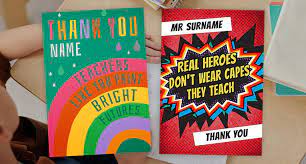 Thank you very much for being such a good teacher to my child. What To Write In A Teacher Thank You Card Funky Pigeon Blog