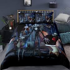 Watch online the nightmare before christmas (1993) in full hd quality. Nightmare Before Christmas Bedding Set Bedroom Decor Jack Sunglass Sally Lover Gift Quilt Cover 1pc Duvet Cover With Pillowcase Bedding Sets Aliexpress