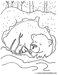 Bear Coloring Page Bear Coloring Pages Twisty Noodle Black Bear Bear Coloring Pages Animal Coloring Pages Coloring Pages Winter