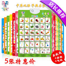 Childrens Sound Wall Chart Baby Pinyin Picture Cognitive
