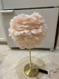 Nwt Rachel Zoe White Feather Table Accent Nightlight Lamp Condition Is New In 2020 Feather Lamp Night Light Lamp Lamp